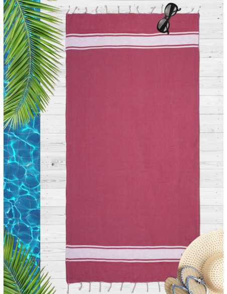 Toalla Pareo Onar Fucxia| Toalla pareo playa | Revitex online
