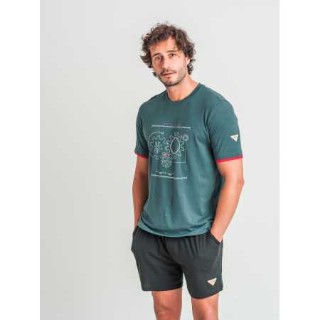 Pijama Privata Machine| Pijama hombre manga corta| Revitex online 2