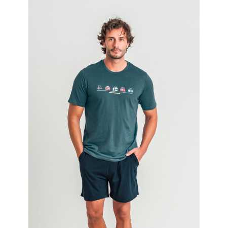 Pijama Privata European| Pijama hombre manga corta| Revitex online
