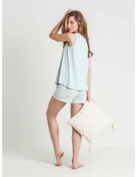 Pijama Privata Inspire| Pijama mujer sin mangas| Revitex online