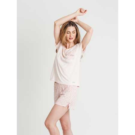 Pijama Privata Calma| Pijama mujer manga corta| Revitex online 2
