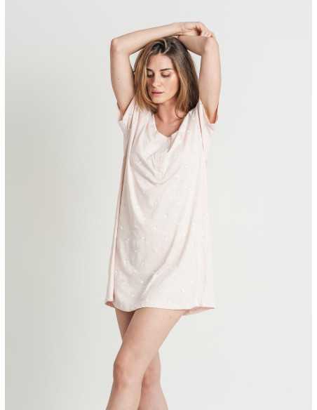 Camisón Privata Cotton| Camisón mujer manga corta| Revitex online