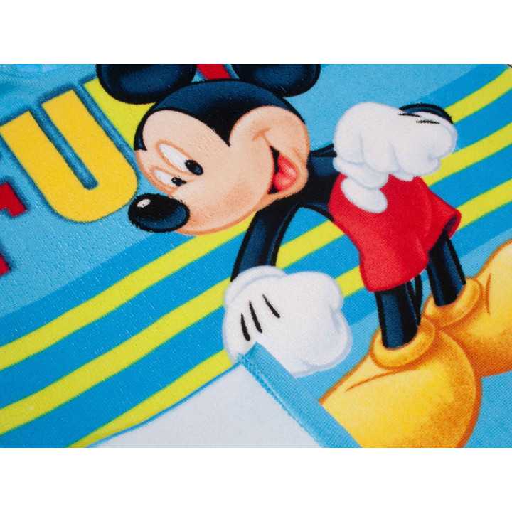 Toalla Poncho Mickey | Toalla capucha niños para la playa| Revitex