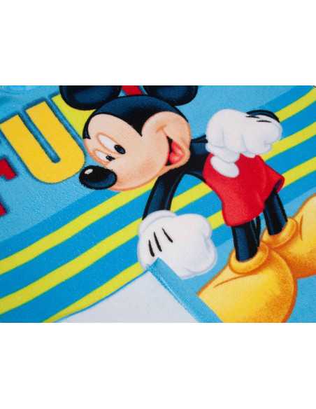 Toalla Poncho Mickey | Toalla capucha niños para la playa| Revitex
