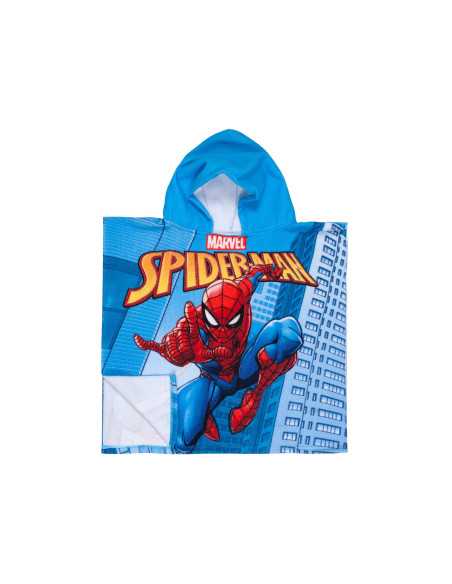 Toalha Spiderman | Toalha infantil com capuz para praia | Revitex