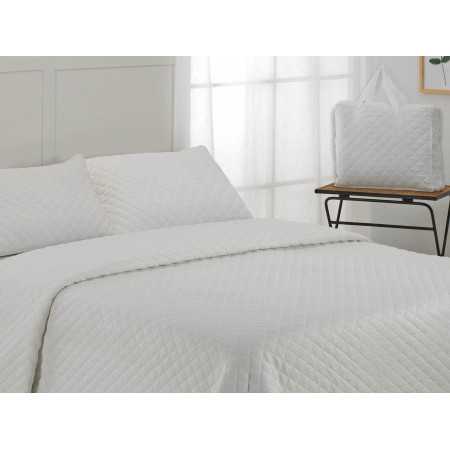 Colcha Bouti Bianca | Colcha blanca primavera-verano | Revitex 2