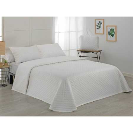 Colcha Bouti Bianca | Colcha blanca primavera-verano | Revitex