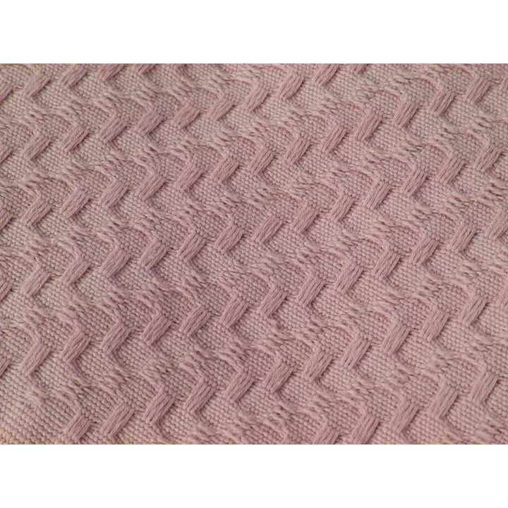 Plaid Verona rosa | Colcha Cubre Sofá Barata | Revitex