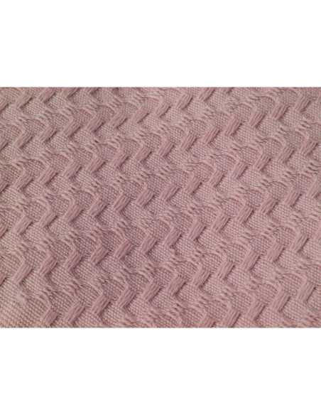 Plaid Verona rosa | Colcha Cubre Sofá Barata | Revitex