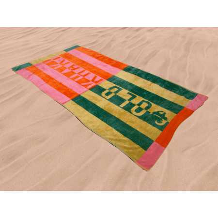 Toalla Playa Galero| Toalla playa rizo y terciopelo | Revitex