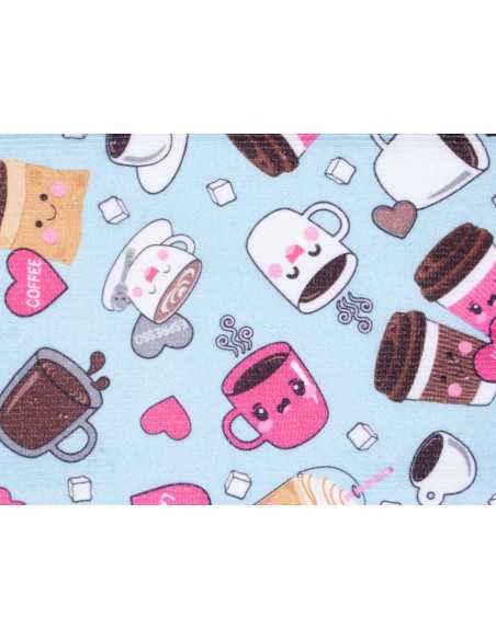 Pano de microfibra Coffee 4 peças - Panos absorventes - Revitex