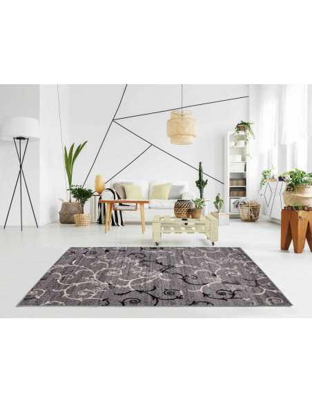 Tapete pelo Leonor| Tapete estampado sala de estar e quarto | Revitex