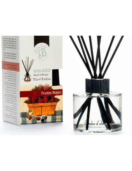 Mikado Black Edition Boles D'olor Frutos Vermelhos | Difusor de aroma