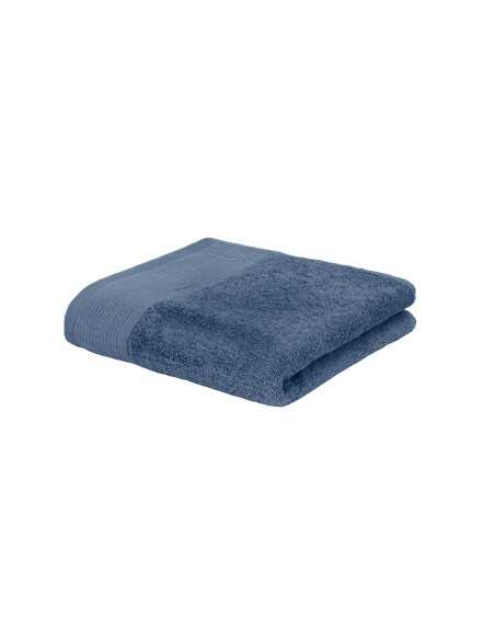 Toalha felpuda Valeria Azul | Conjunto de toalhas barato | Revitex