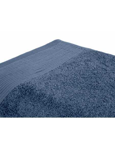 Toalha felpuda Valeria Azul | Conjunto de toalhas barato | Revitex