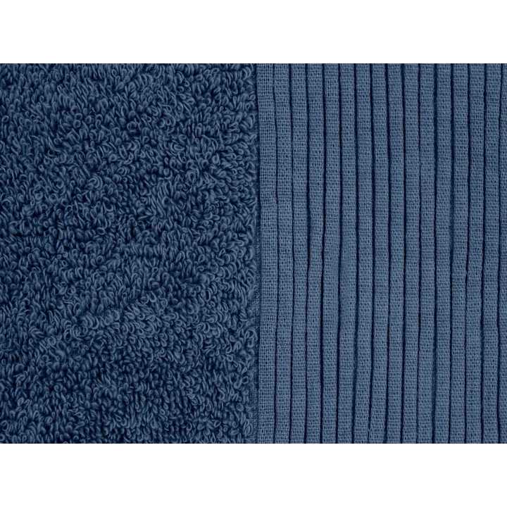 Toalha felpuda Valeria Azul | Conjunto de toalhas barato | Revitex