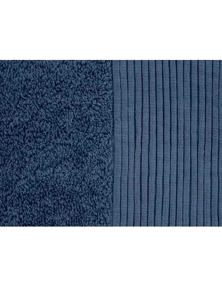 Toalha felpuda Valeria Azul | Conjunto de toalhas barato | Revitex