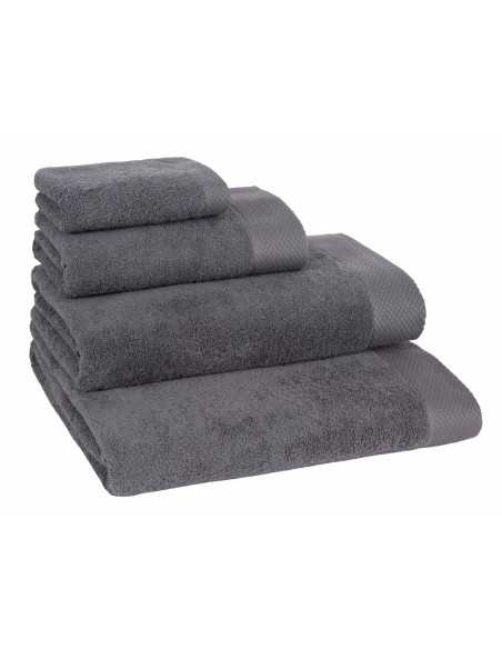 Toalha de banho Jara cinza | Conjunto de toalhas barato | Revitex