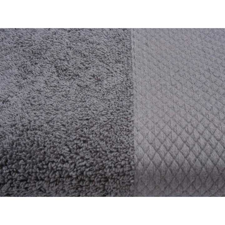 Toalha de banho Jara cinza | Conjunto de toalhas barato | Revitex