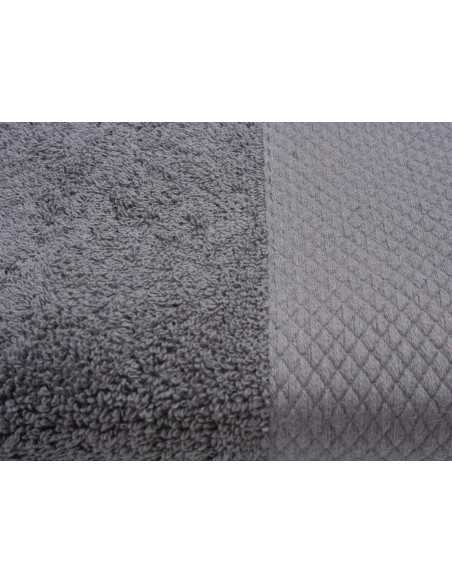 Toalha de banho Jara cinza | Conjunto de toalhas barato | Revitex