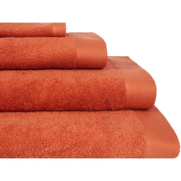 Toalha de banho Jara Terracota | Conjunto de toalhas barato | Revitex