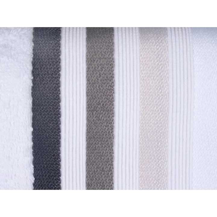 Toalla Rizo Indira Blanco | Juego toallas barato | Revitex online