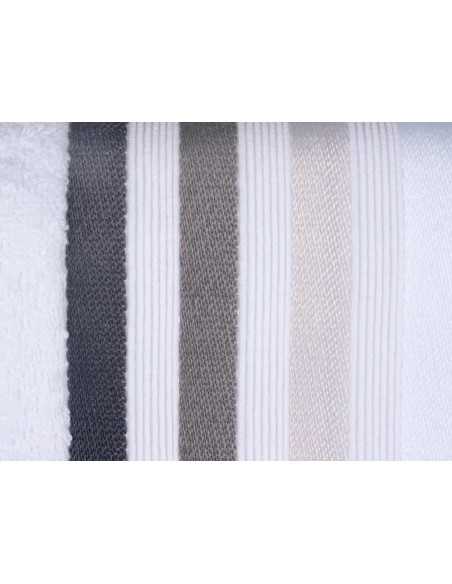 Toalla Rizo Indira Blanco | Juego toallas barato | Revitex online