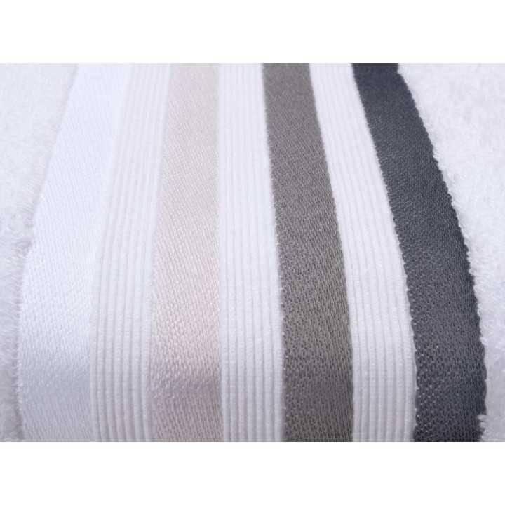 Toalha de banho Indira branco | Conjunto de toalhas barato | Revitex