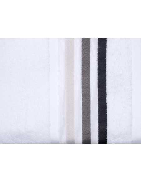 Toalha de banho Indira branco | Conjunto de toalhas barato | Revitex