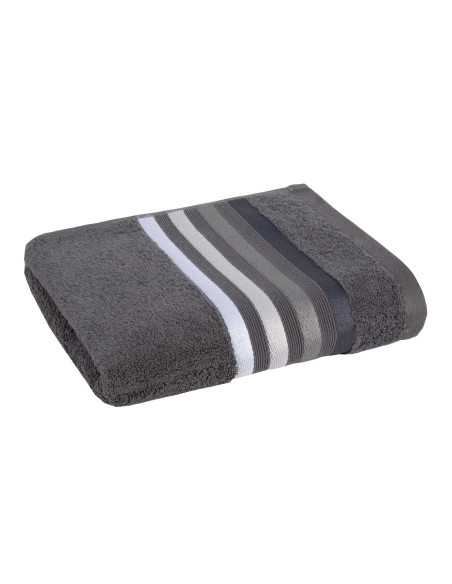 Toalla Rizo Indira Gris | Juego toallas barato | Revitex online