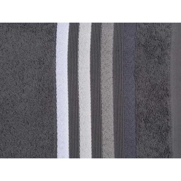 Toalha de banho Indira Cinza | Conjunto de toalhas barato | Revitex