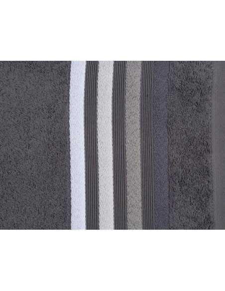 Toalla Rizo Indira Gris | Juego toallas barato | Revitex online