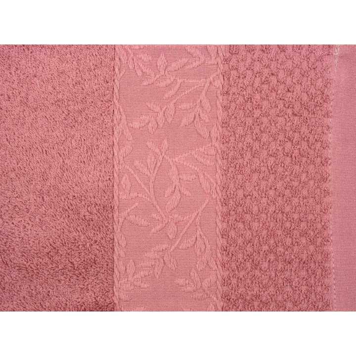 Toalla Rizo Kaira Rosa | Juego toallas barato | Revitex online