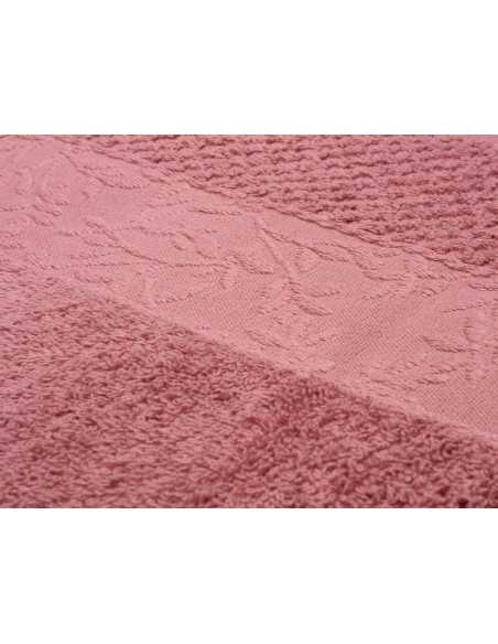 Toalha de banho Kaira Rosa | Conjunto de toalhas barato | Revitex