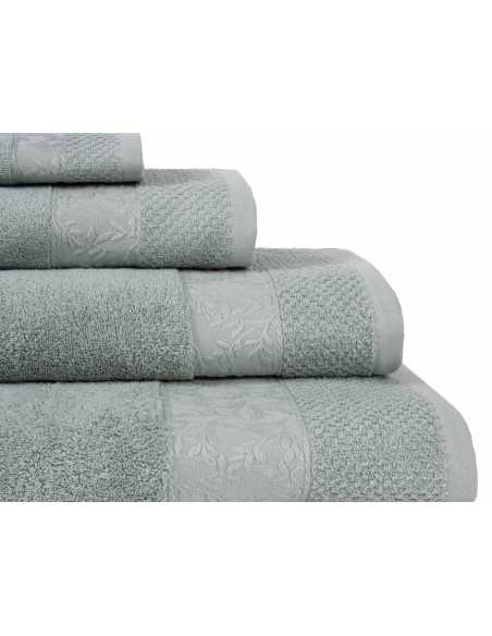 Toalha de banho Kaira Verde| Conjunto de toalhas barato | Revitex