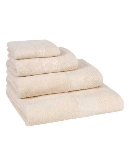 Toalha de banho Kaira Natural | Conjunto de toalhas barato | Revitex