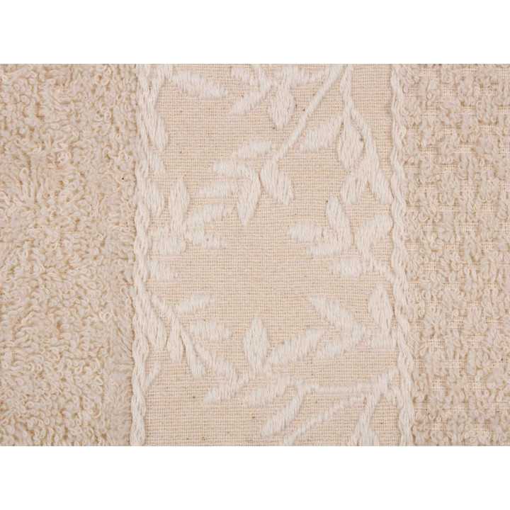 Toalha de banho Kaira Natural | Conjunto de toalhas barato | Revitex