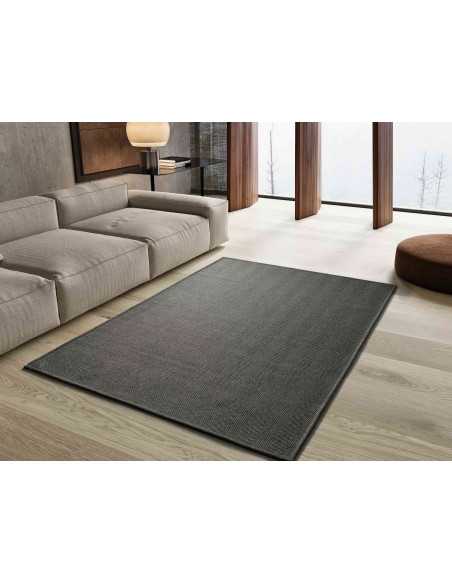 Tapete Espiga Cinza antracite | Tapetes tufados | tapete barato