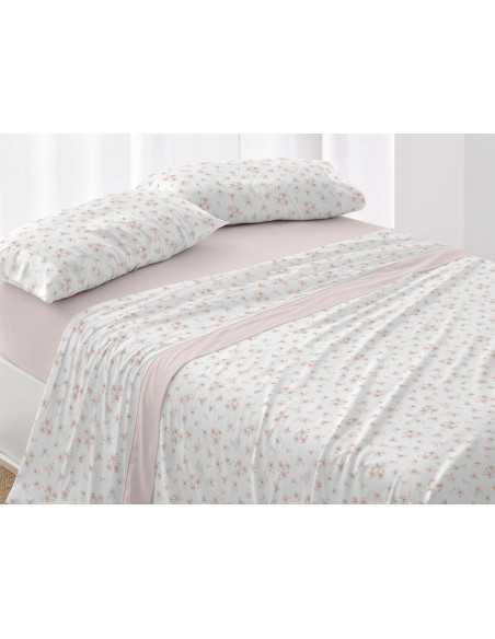 Sábanas Burrito Blanco Fabia Nude | Sábanas diseño exclusivo| Revitex