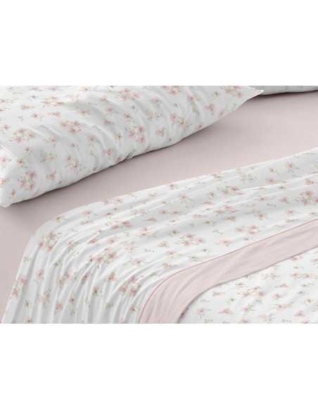 Sábanas Burrito Blanco Fabia Nude | Sábanas diseño exclusivo| Revitex