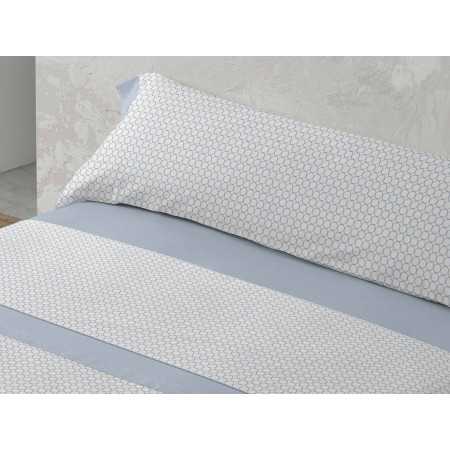 Jogo de Lençóis Saba Azul | Lençóis engomar fácil baratos 2