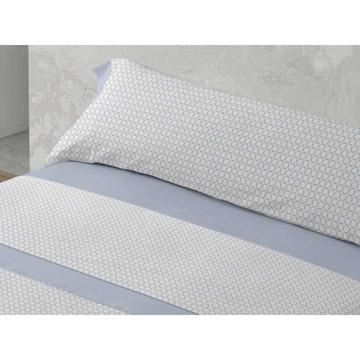 Juego Sábanas Saba Azul | Sábanas planchado fácil | Revitex