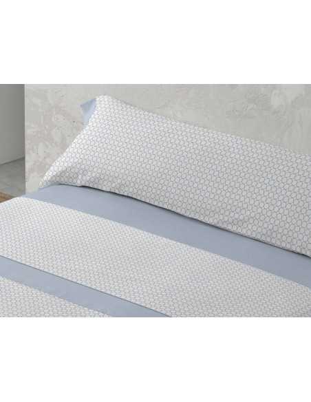 Juego Sábanas Saba Azul | Sábanas planchado fácil | Revitex