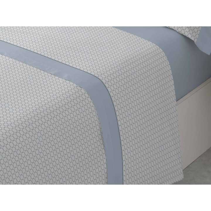 Juego Sábanas Saba Azul | Sábanas planchado fácil | Revitex