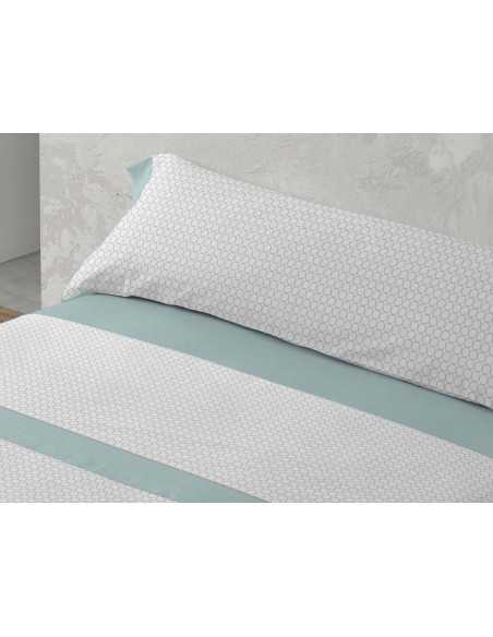 Juego Sábanas Saba Verde | Sábanas planchado fácil | Revitex