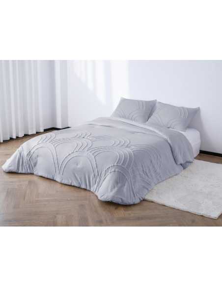 Bouti Edredón Sadel Gris | Edredones y colchas invierno| Revitex