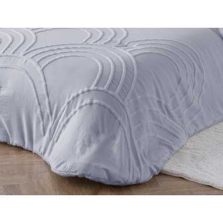 Bouti edredão Sadel Cinza | Edredãos e colchas de inverno | Revitex 2
