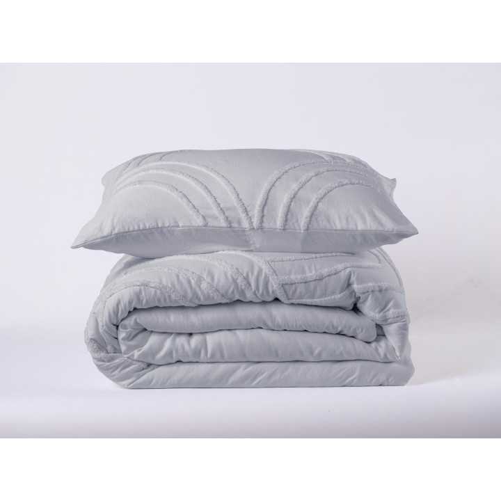 Bouti edredão Sadel Cinza | Edredãos e colchas de inverno | Revitex