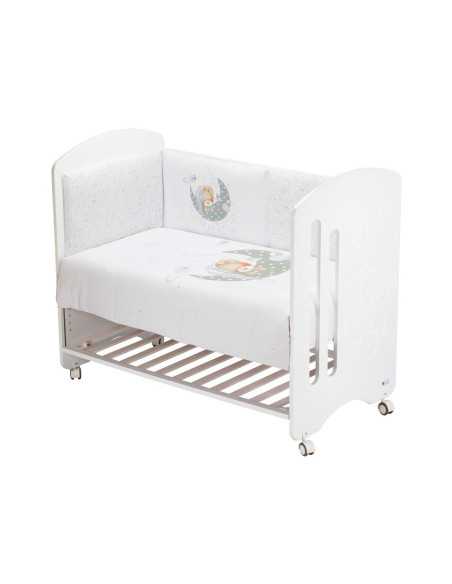 Funda Nórdica con Relleno y Protector Sleeping gris | Ropa cuna | Revitex