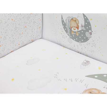 Funda Nórdica con Relleno y Protector Sleeping gris | Ropa cuna | Revitex 2